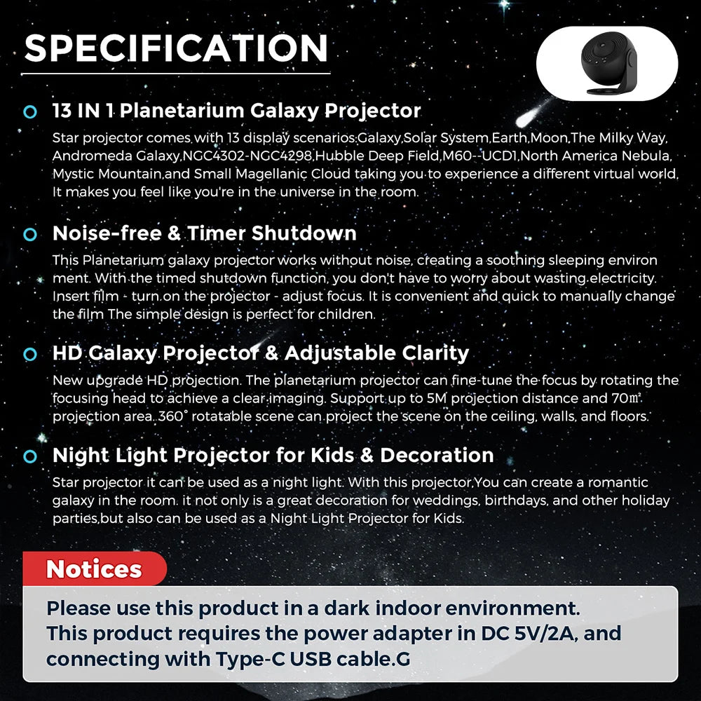 Galaxy Projector